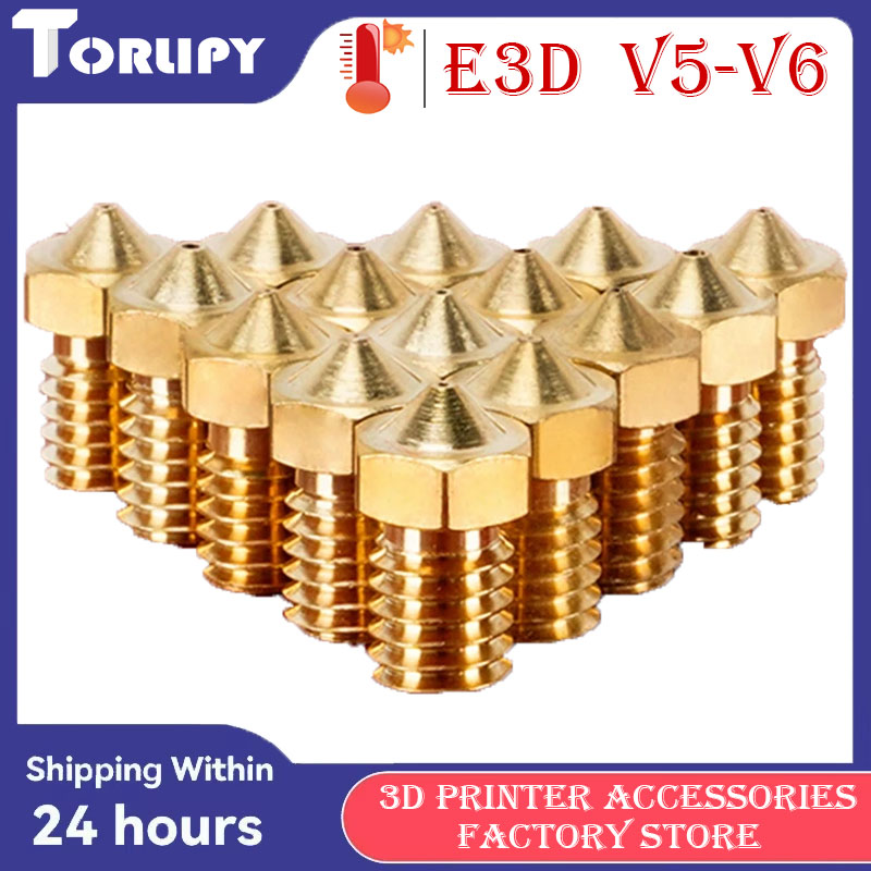 3D Printing Titanium - 卸売 E3D V6 V5 3Dプリンターホットエンドノズル 1.75mm真鍮素材