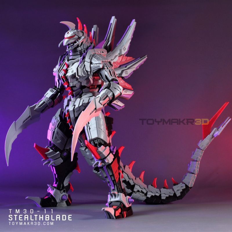 3D Printing Hidden Blade - 隠し刃付き関節式モンスター,3Dプリント,男の子用メカニカルモデルキット,アクションフィギュアギフト