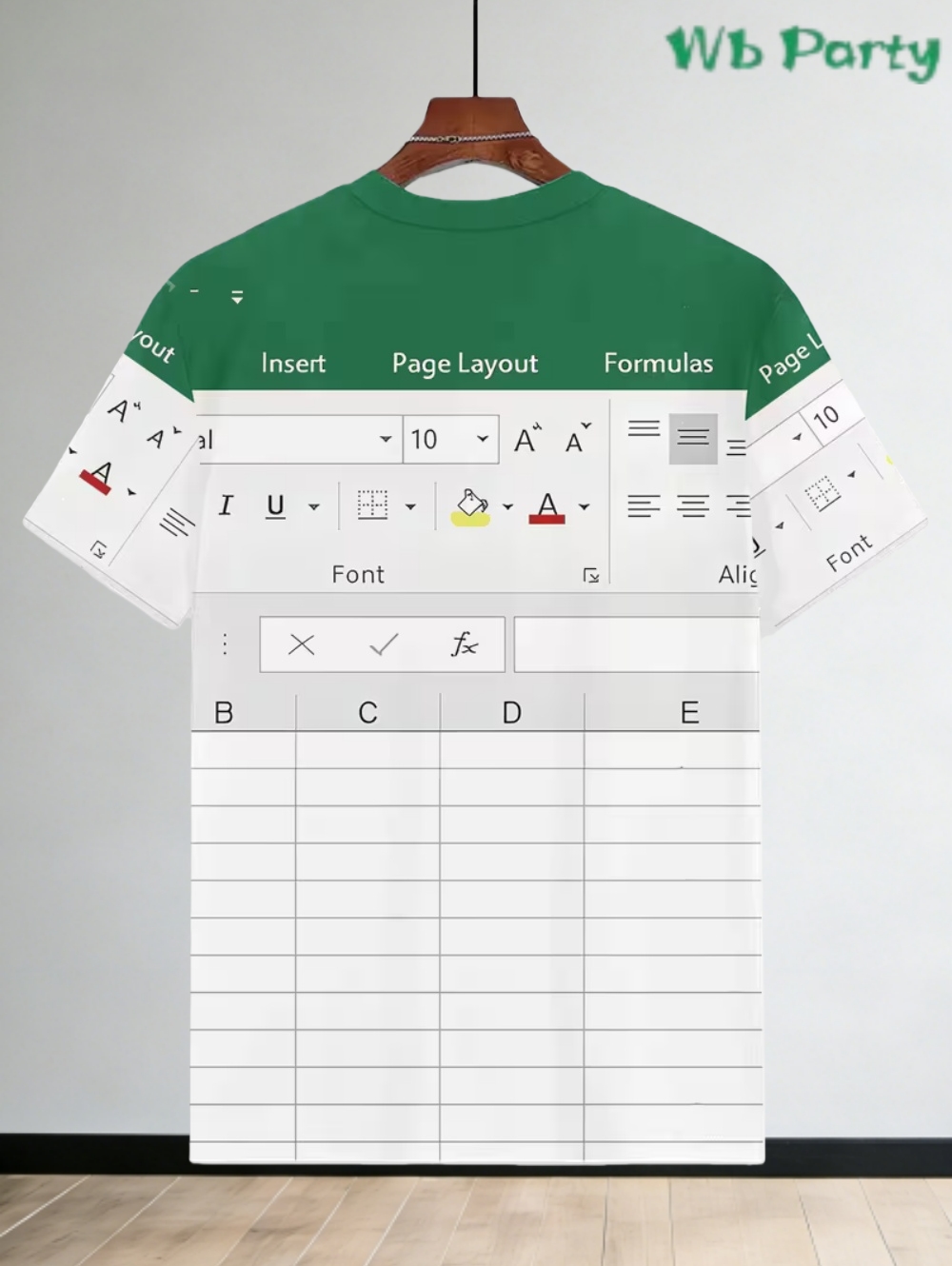 3D Printing Design Software - カジュアルエクセル Tシャツ男性用 3D プリントスプレッドシートソフトウェアデザインプリントトップス Tシャツ Y2k