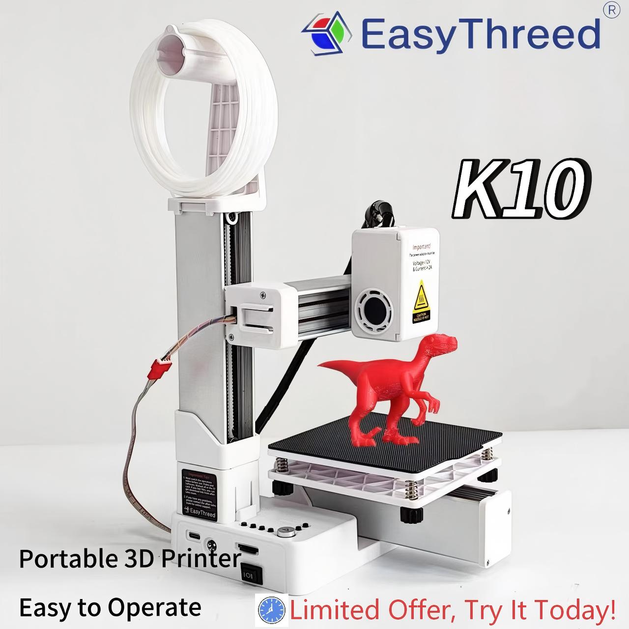 3D Printing Design Software - K10 エントリーレベル 3D プリンター ミニデスクトップ印刷機 PLA