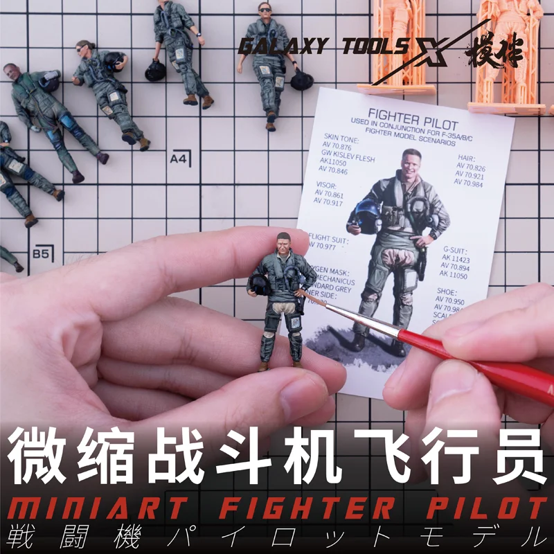 3D Printing Bangunan - ドラゴンF48017-26ミニチュアファイターモデル,サケタン,カルク,グルク,ボガン,ウナ,ハルク,マイター,DIY, 3Dプリントフィギュア,1:48