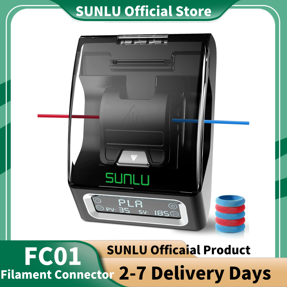 3D Printing Nylon Filament - SUNLU FC01 フィラメントコネクター 急速加熱 3Dプリンターフィラメント 1.75mm