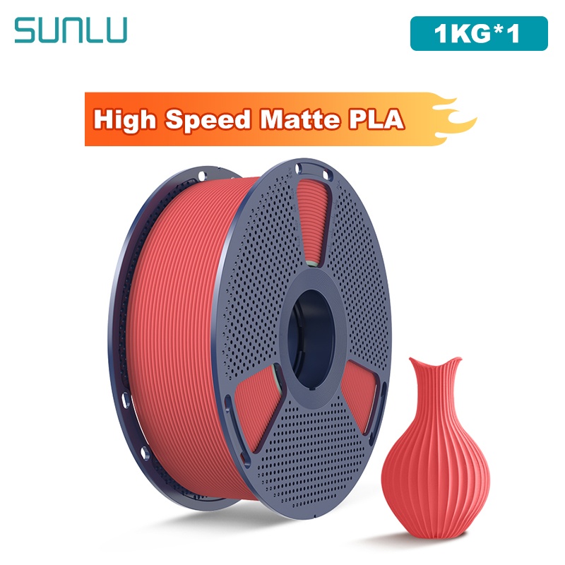 3D Printing Nylon Filament - SUNLU 1KG（PLA Classic)高速マットPLAフィラメント 1.75mm 1kg 高速印刷用
