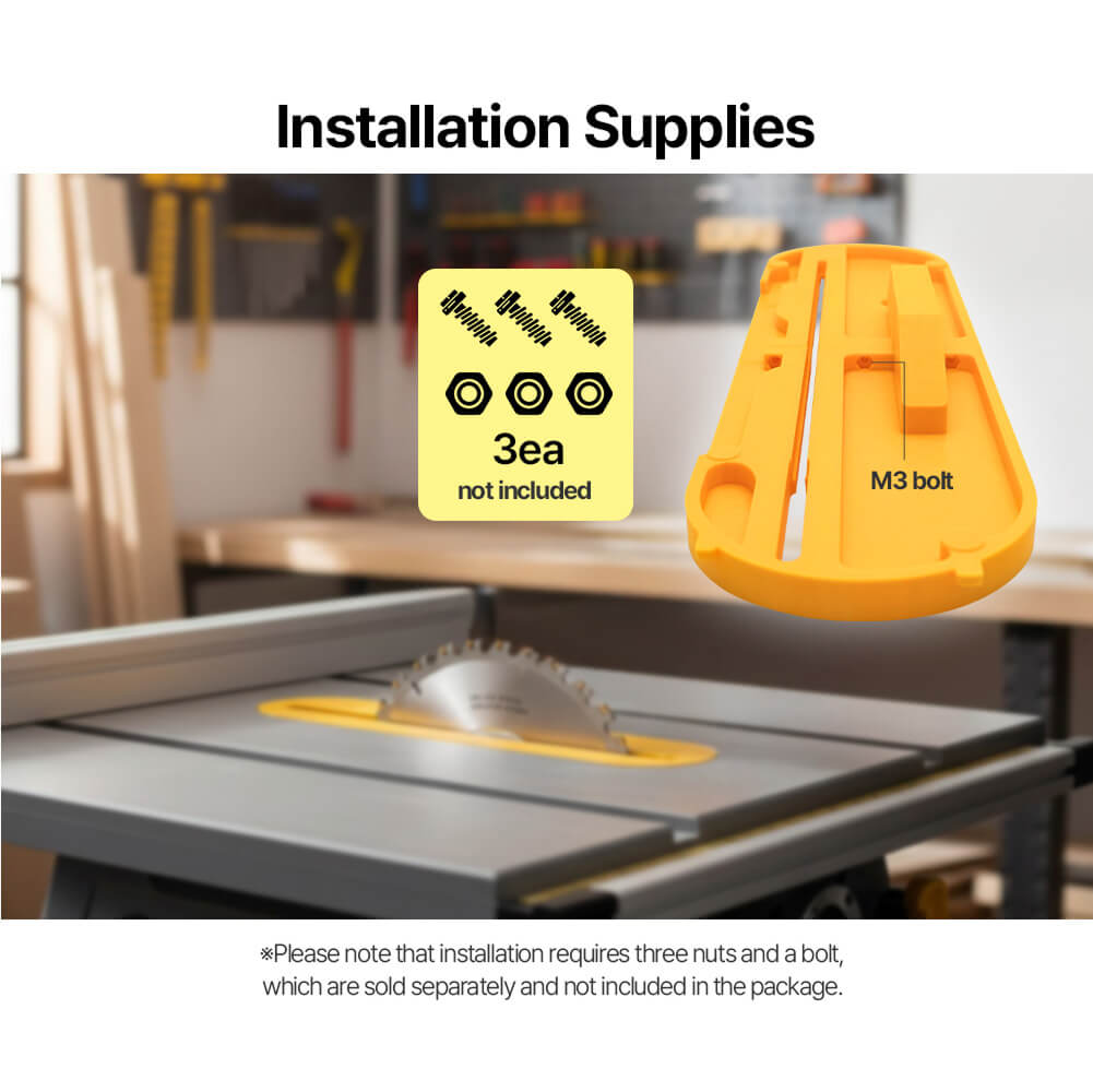 ゼロクリアランスインサートはDeWalt DWE7491RS - 3D Printing Link のレビューと価格