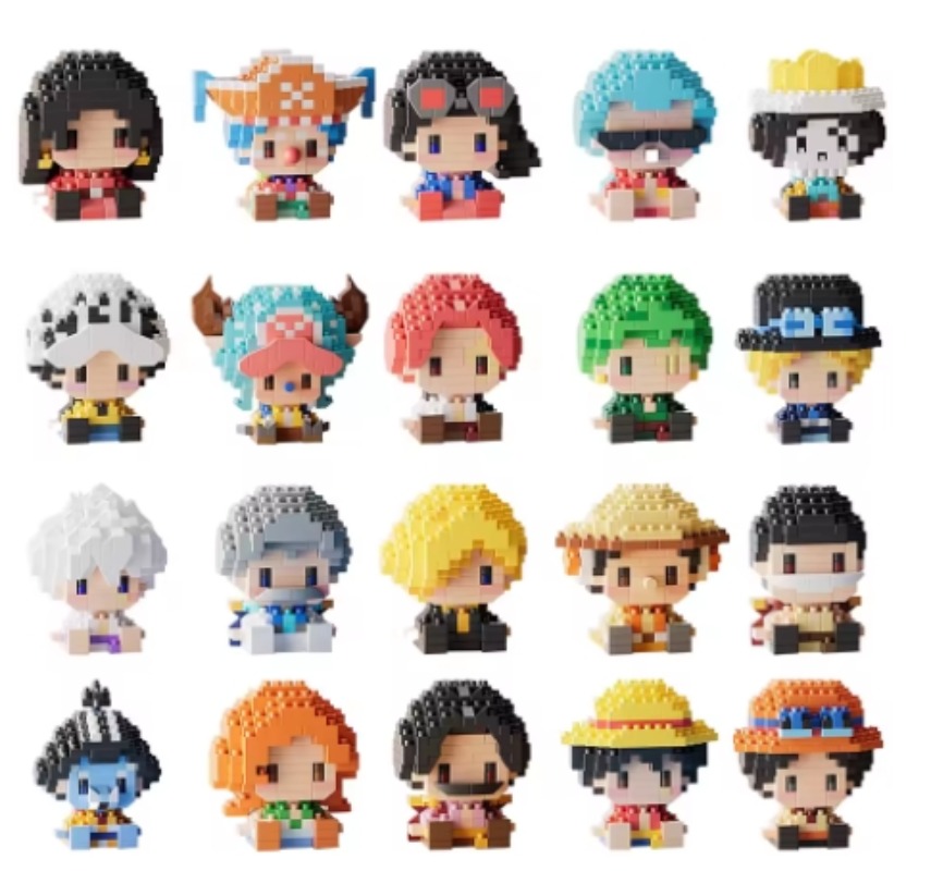 ワンピース 太陽神ニカ ルフィ マイクロブロック チョッパー - 3D Printing Luffy のレビューと価格
