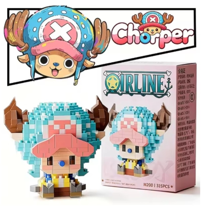 ワンピース 太陽神ニカ ルフィ マイクロブロック チョッパー - 3D Printing Luffy のレビューと価格