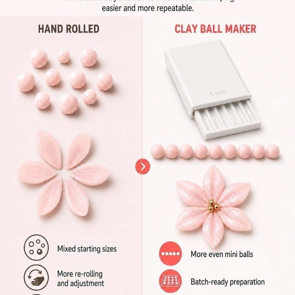 4個入り 2-5mm クレイジェルボールメーカーツール 3D - 3D Printing Maker のレビューと価格