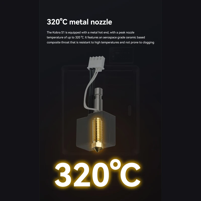 Anycubic Kobra S1 ホットエンド Kobra - 3D Printing News のレビューと価格