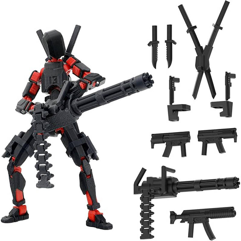T13 タイタン13 アクションフィギュアセット ロボットア - 3D Printing Titanium のレビューと価格