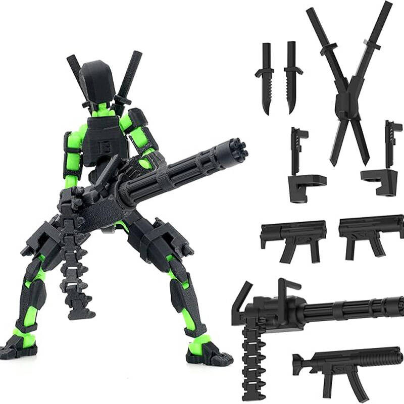T13 タイタン13 アクションフィギュアセット ロボットア - 3D Printing Titanium のレビューと価格