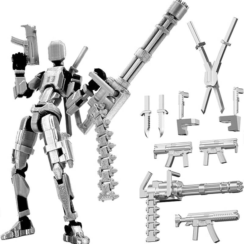 T13 タイタン13 アクションフィギュアセット ロボットア - 3D Printing Titanium のレビューと価格