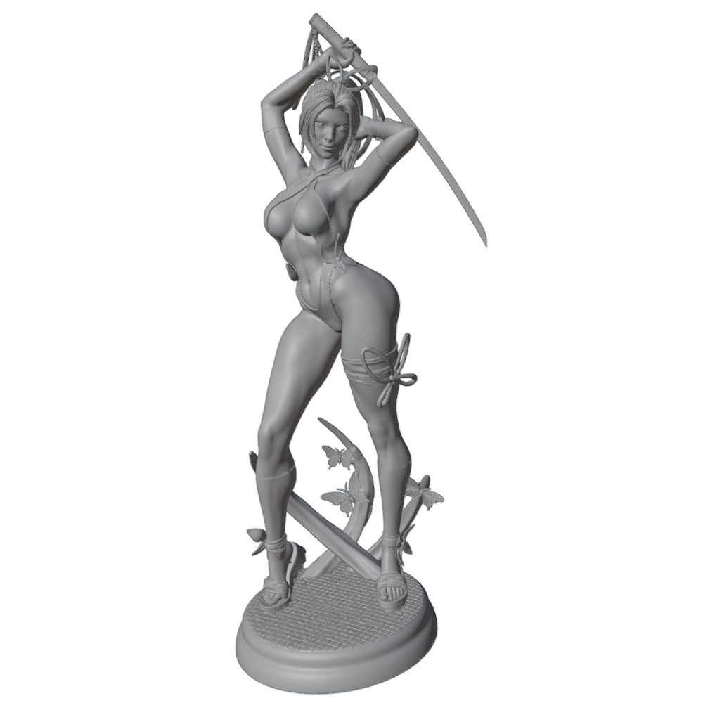 1/24 女性 	 戦士樹脂モデルキット GK ミニチュア  - 3D Printing Simulator のレビューと価格