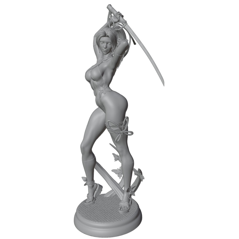 1/24 女性 	 戦士樹脂モデルキット GK ミニチュア  - 3D Printing Simulator のレビューと価格