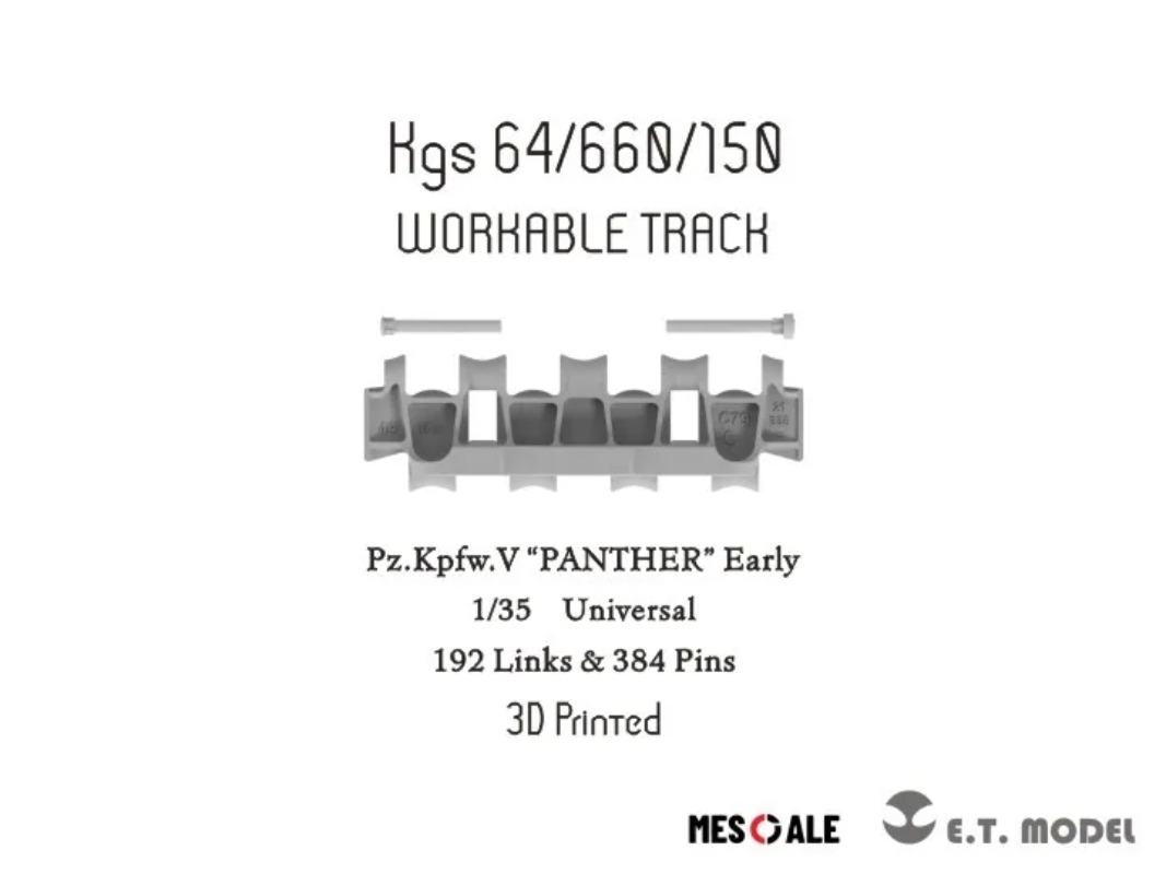 ETmodel P35-002 1/35 Pz.Kpfw.V - 3D Printing Link のレビューと価格