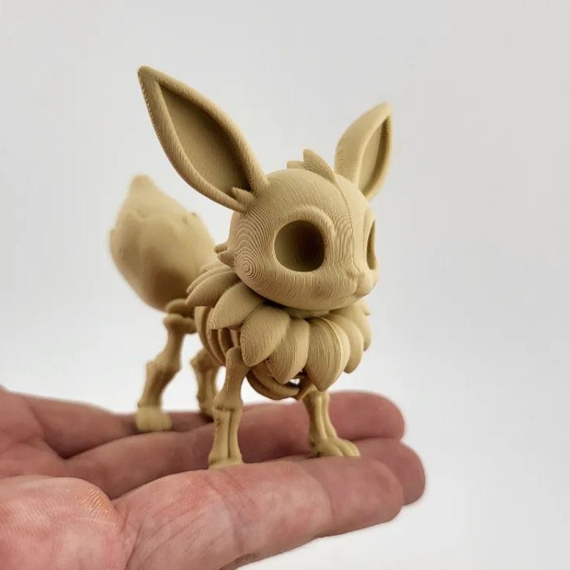 ポケモン化石骨モデルイーブイヒトカゲアニメ周辺機器 3D 印 - 3D Printing Gundam のレビューと価格