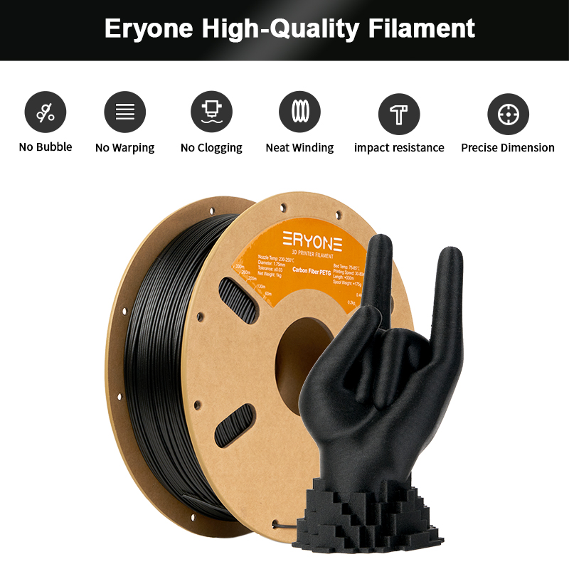 ERYONE ビッグセール 10KG PETGカーボンファイ - 3D Printing Nylon Filament のレビューと価格