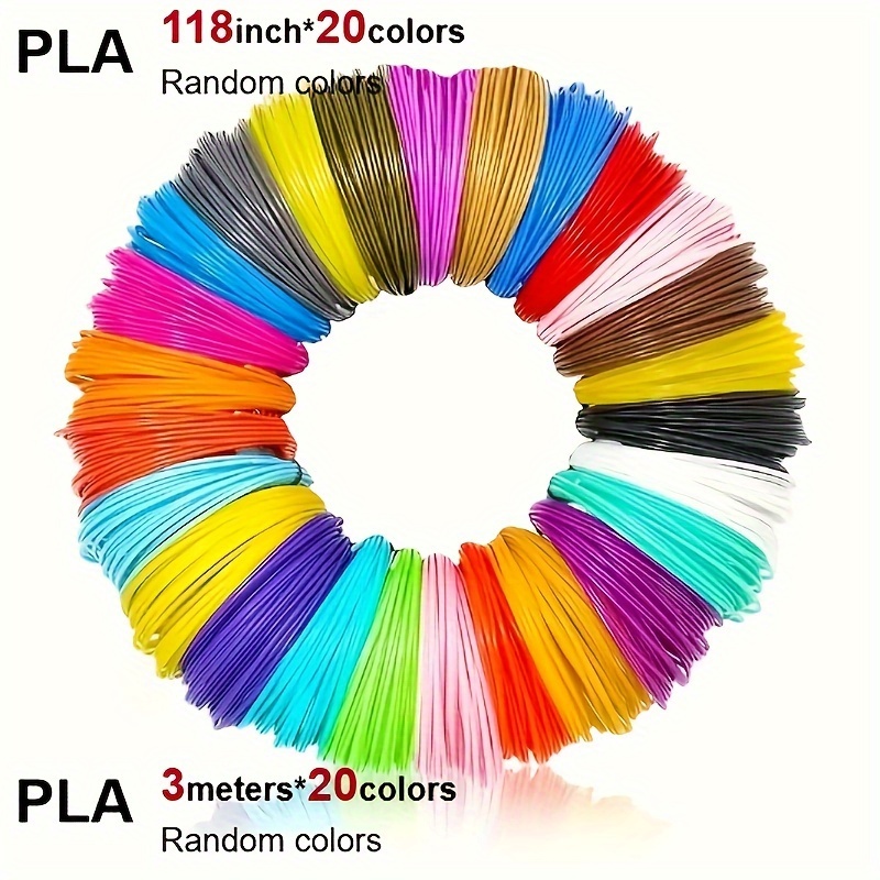 20 色 3D 印刷ペンセット DIY 3D 印刷ペン手作り - 3D Printing Nylon Filament のレビューと価格