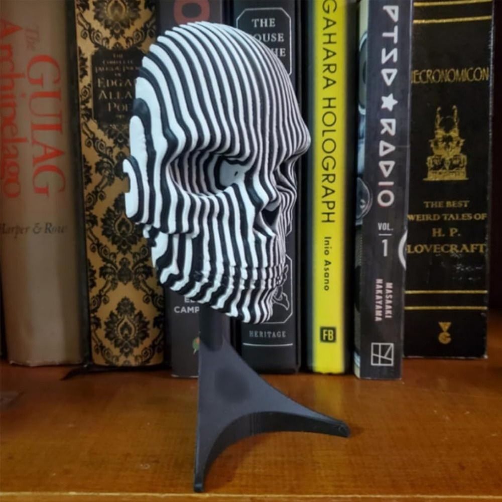 視覚錯覚3Dプリントスカルおもちゃシミュレーションモデル光る - 3D Printing Simulator のレビューと価格
