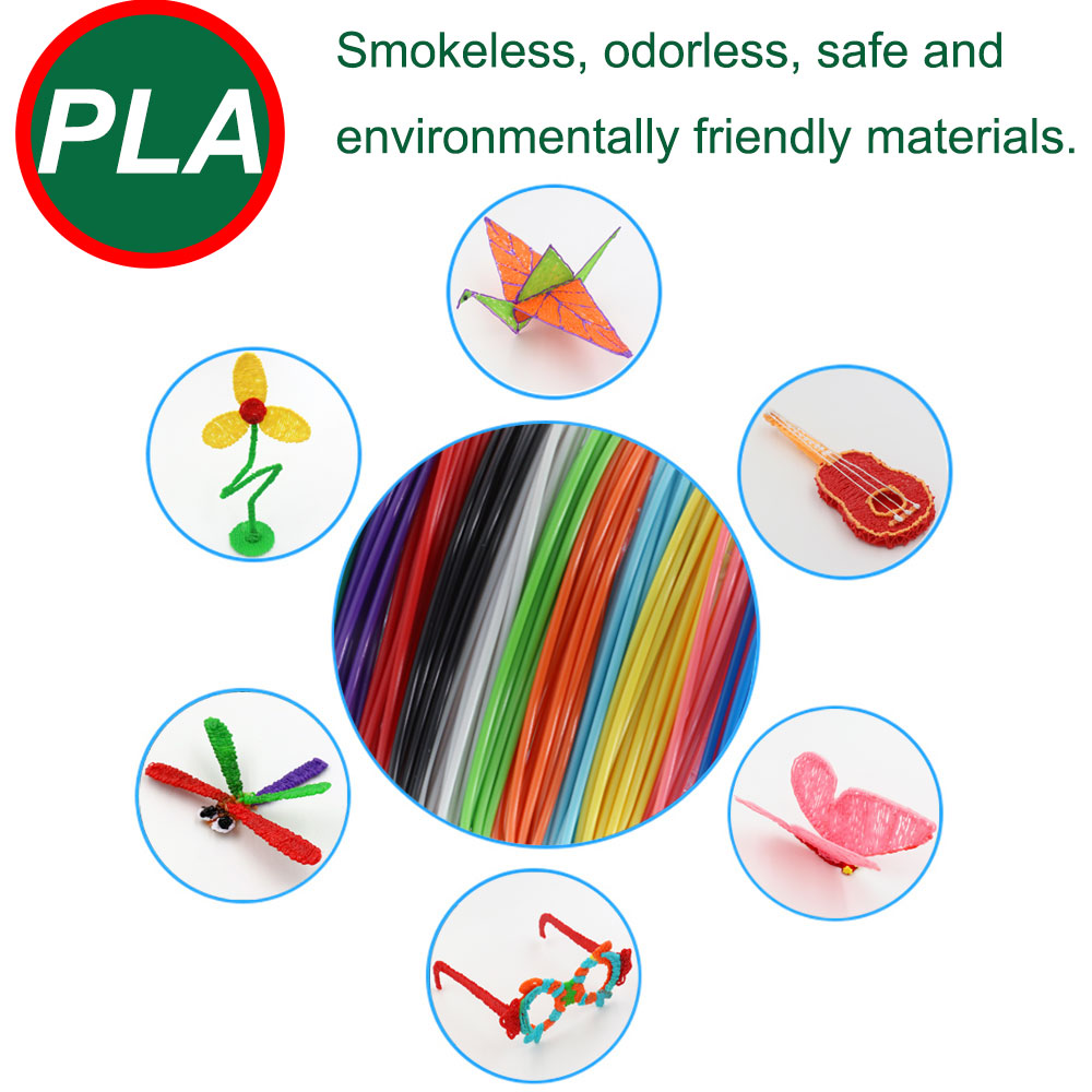 子供用3Dプリントペン LEDスクリーン付き カラフルなPL - 3D Printing Nylon Filament のレビューと価格