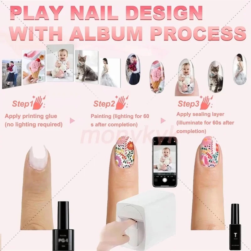 O2nailsネイルプリンターマシンキット-3Dネイルアート - 3D Printing Design Software のレビューと価格