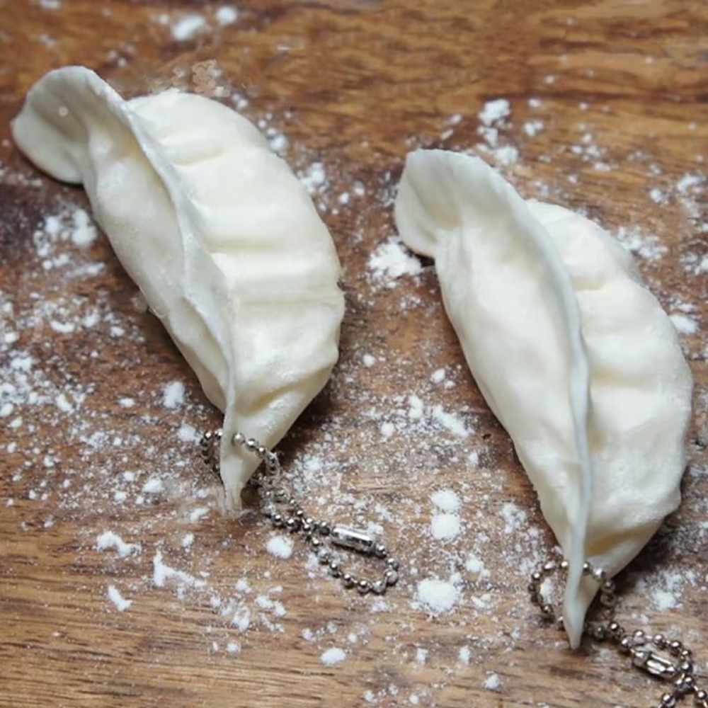 ミニシミュレーションフード餃子キーホルダー ストレス解消 3 - 3D Printing Simulator のレビューと価格
