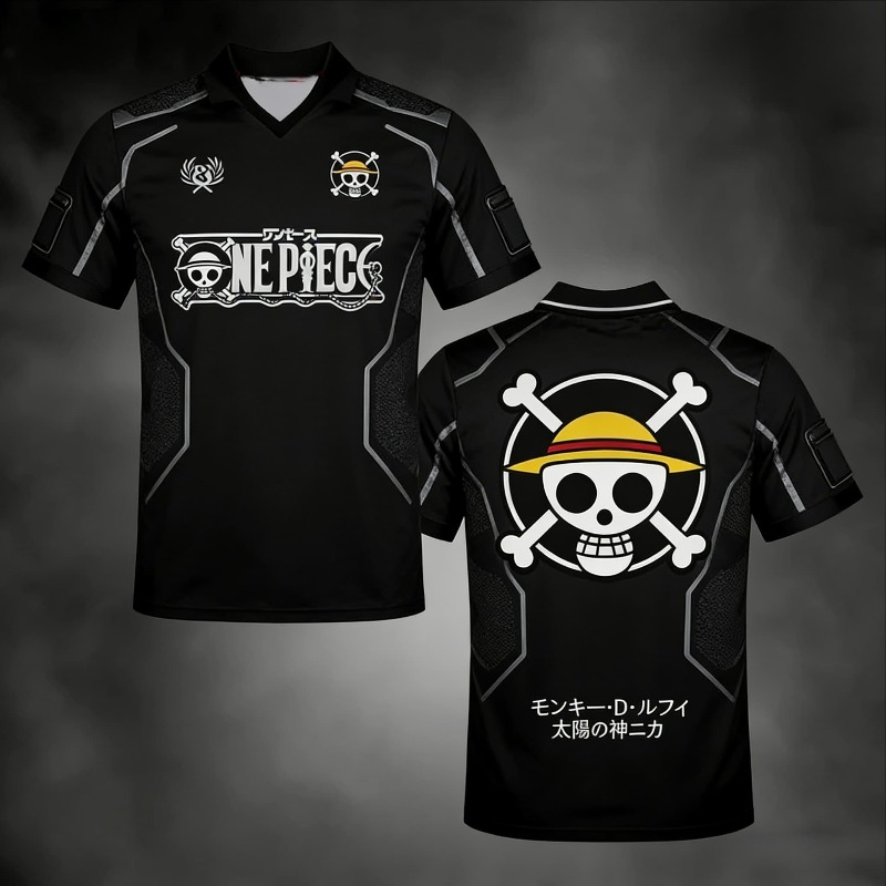 ワンピース ルフィ 3Dプリント ジャージーTシャツ アニメ - 3D Printing Luffy のレビューと価格