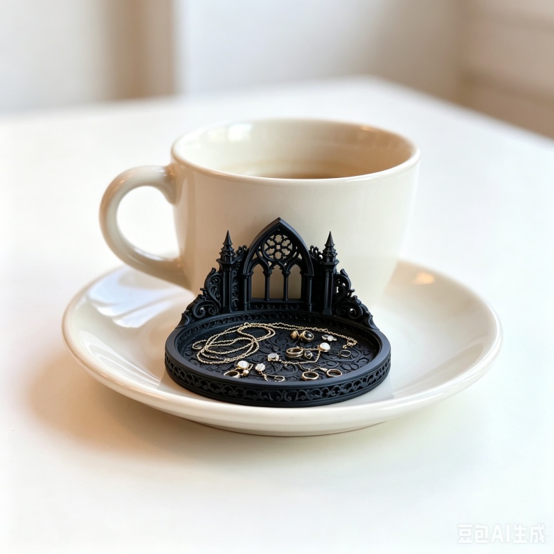 3Dプリントゴシック大聖堂窓型樹脂製ジュエリートレイ ヴィン - 3D Print Isopropyl Alcohol のレビューと価格