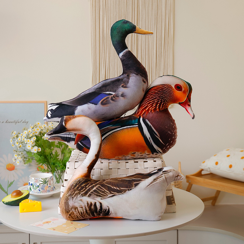 シミュレーション 3D プリント動物枕リアルなオウムガチョウ - 3D Printing With Pp のレビューと価格