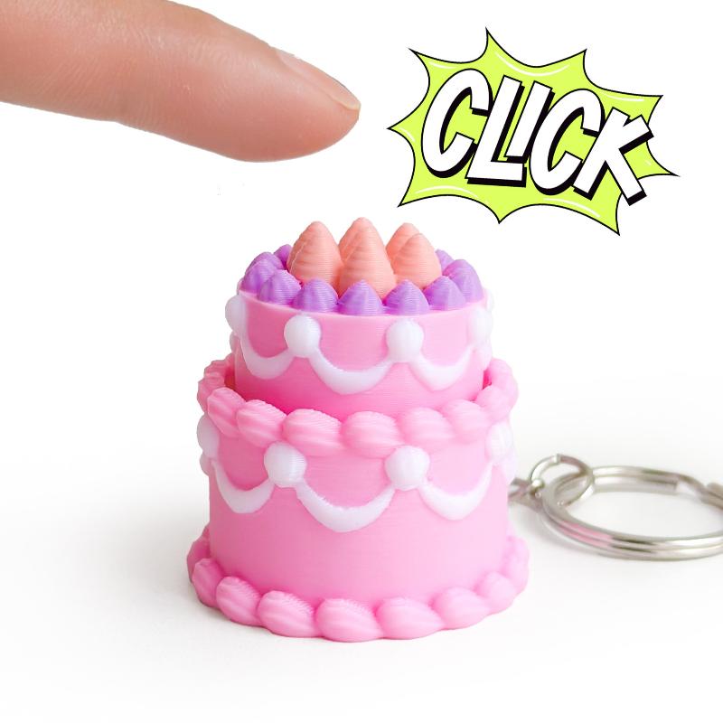 C 3Dプリント食品クリッカーキーホルダー シミュレーション - 3D Printing Simulator のレビューと価格