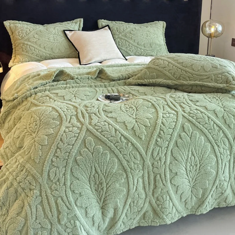 ヨーロッパスタイルの 3D 花柄プリントブランケット大人用厚 - 3D Printing Quilting のレビューと価格