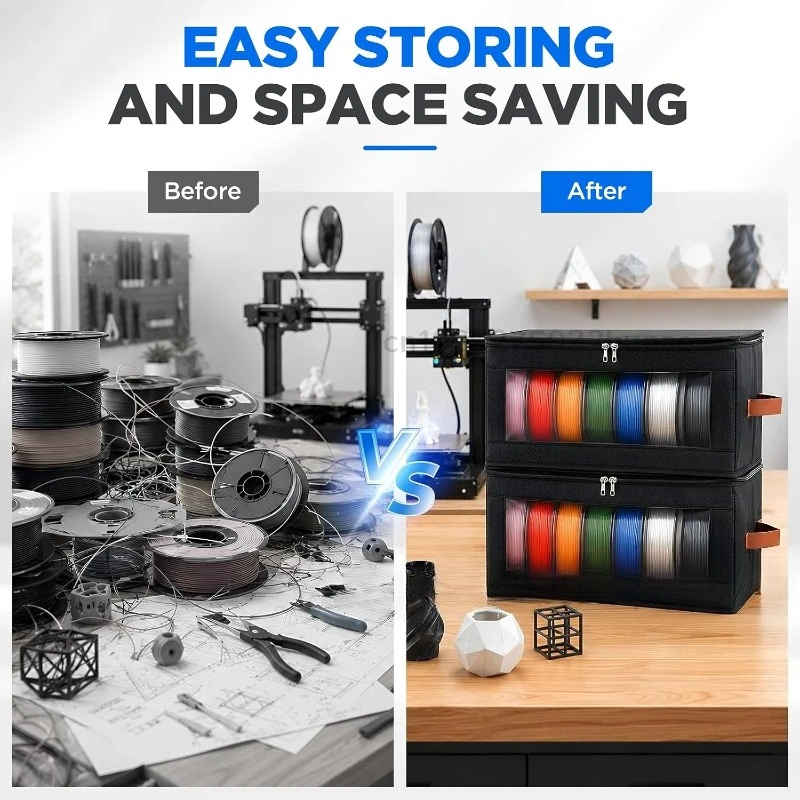 フィラメント収納バッグ - 3Dプリンターフィラメント収納容 - 3D Printing Maker のレビューと価格