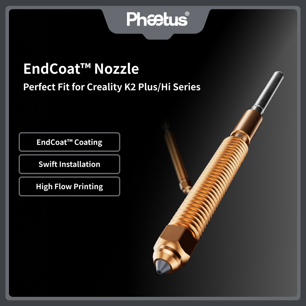 Phaetus 炭化ケイ素 Creality K2 Plus - 3D Printing News のレビューと価格