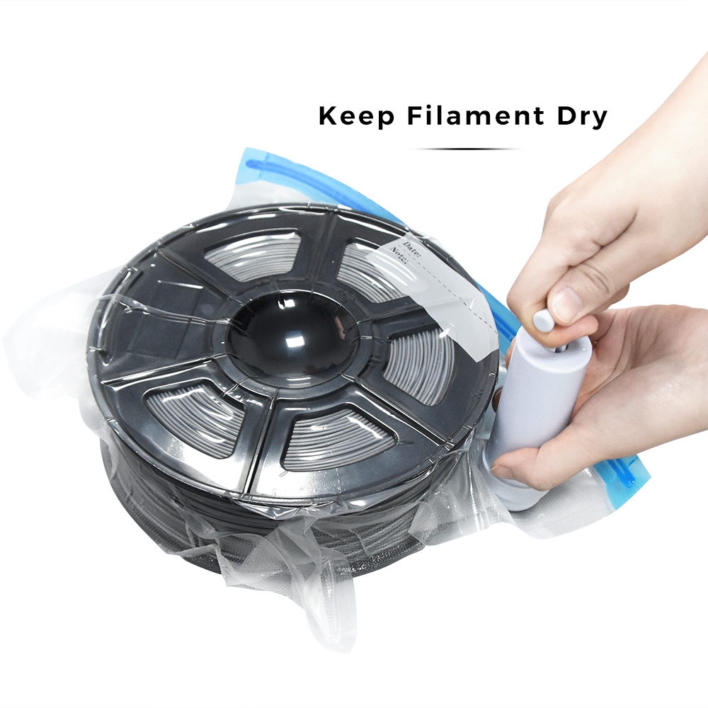 3Dフィラメント乾燥保管真空シールバッグとポンプ、1KG P - 3D Printing Nylon Filament のレビューと価格