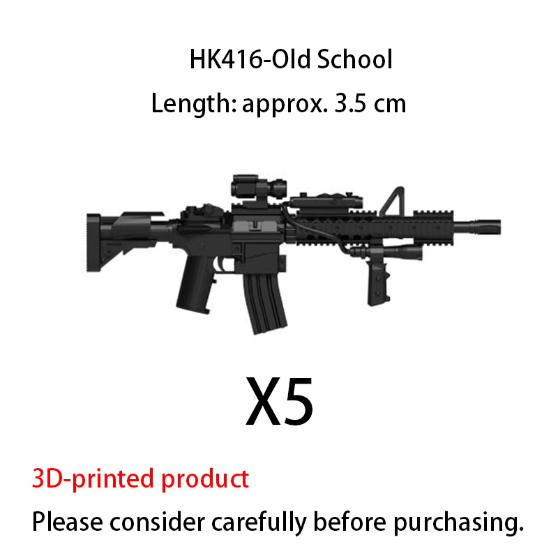 軍事 3D プリント銃ビルディングブロック部隊装備サブマシン - 3D Printing Link のレビューと価格