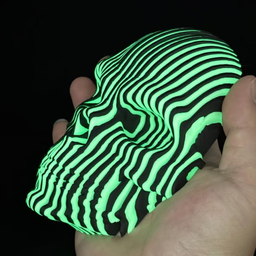 視覚的錯覚3Dプリントスカルシミュレーションモデル 光るスケ - 3D Printing Simulator のレビューと価格
