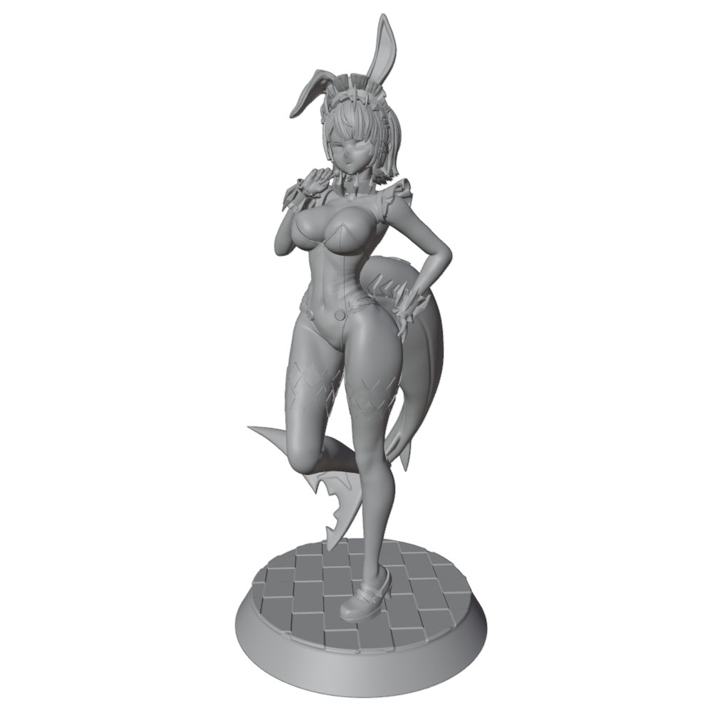1/24 75 ミリメートル女性戦士樹脂モデルキット 3D  - 3D Printing Simulator のレビューと価格