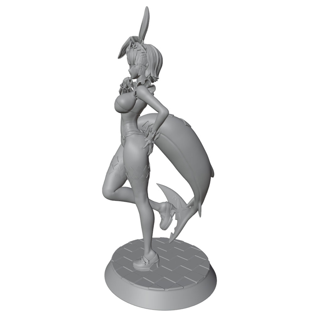 1/24 75 ミリメートル女性戦士樹脂モデルキット 3D  - 3D Printing Simulator のレビューと価格