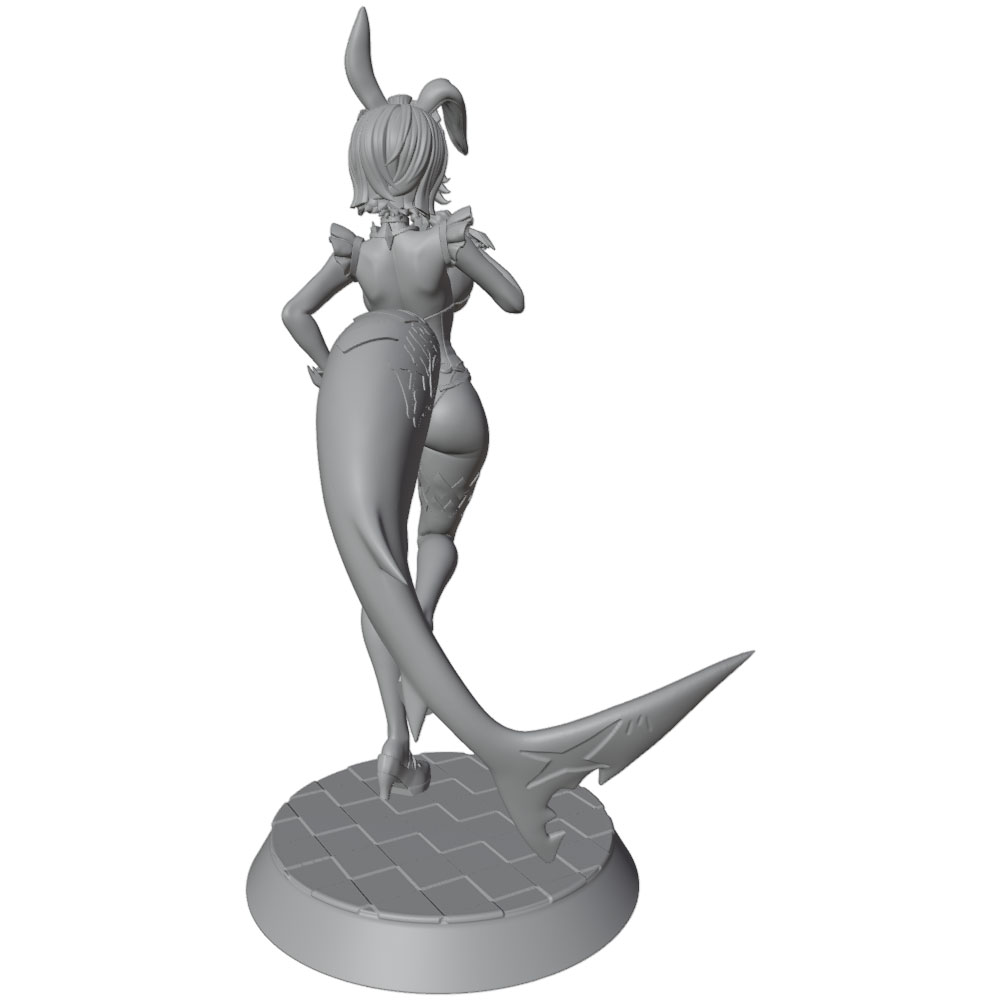 1/24 75 ミリメートル女性戦士樹脂モデルキット 3D  - 3D Printing Simulator のレビューと価格