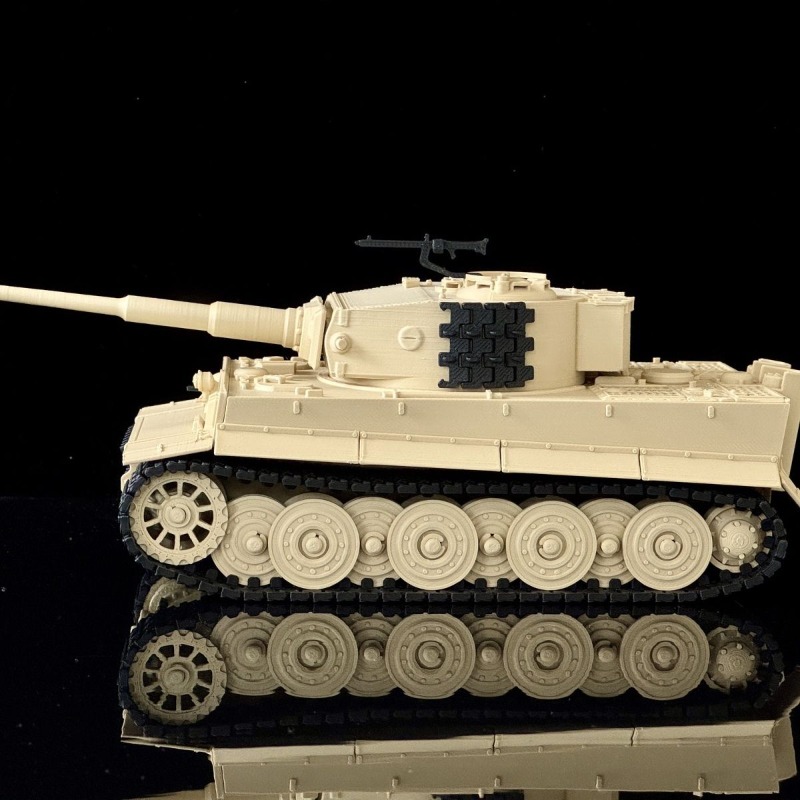 戦車装甲モデル WW II タイガーE型 3Dプリント組み立 - 3D Printing Simulator のレビューと価格
