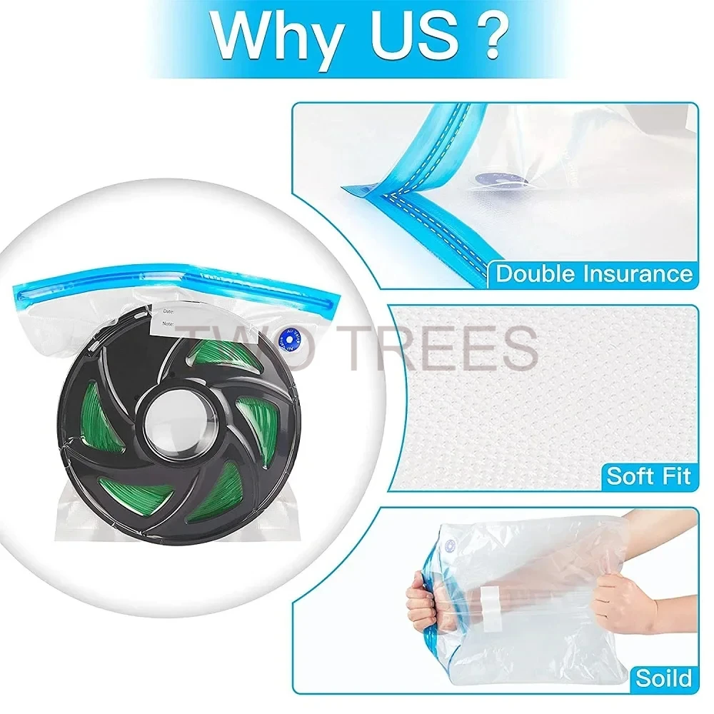 3D プリント真空バッグフィラメントドライヤー PLA AB - 3D Printing Nylon Filament のレビューと価格