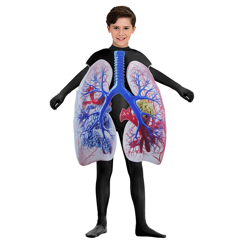 親子コスプレ人間の臓器衣装ハロウィンパーティーステージスーツ - 3D Printing Simulator のレビューと価格