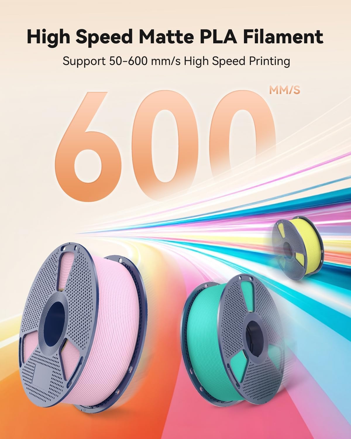 SUNLU 1KG（PLA Classic)高速マットPLA - 3D Printing Nylon Filament のレビューと価格