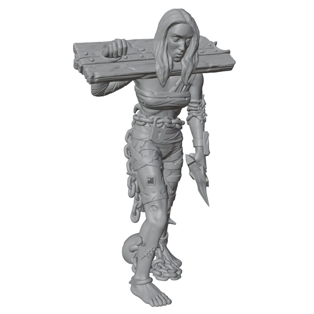 1/24 7.5cm チェーンリンク樹脂製モデル、運命に屈し - 3D Printing Link のレビューと価格