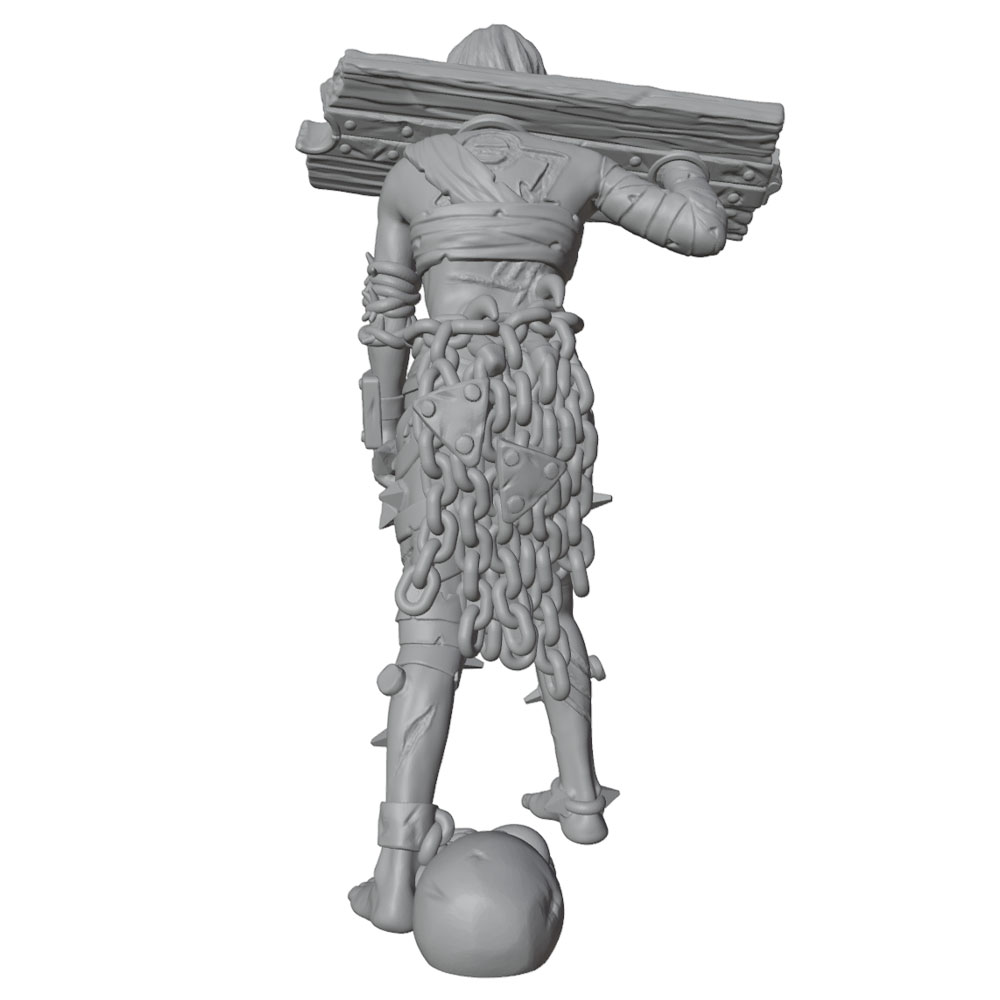 1/24 7.5cm チェーンリンク樹脂製モデル、運命に屈し - 3D Printing Link のレビューと価格
