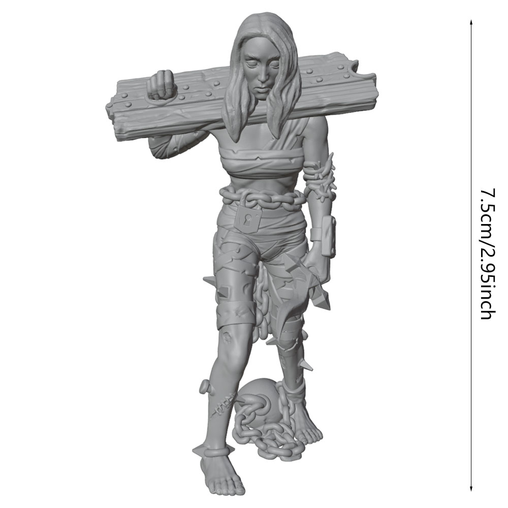1/24 7.5cm チェーンリンク樹脂製モデル、運命に屈し - 3D Printing Link のレビューと価格