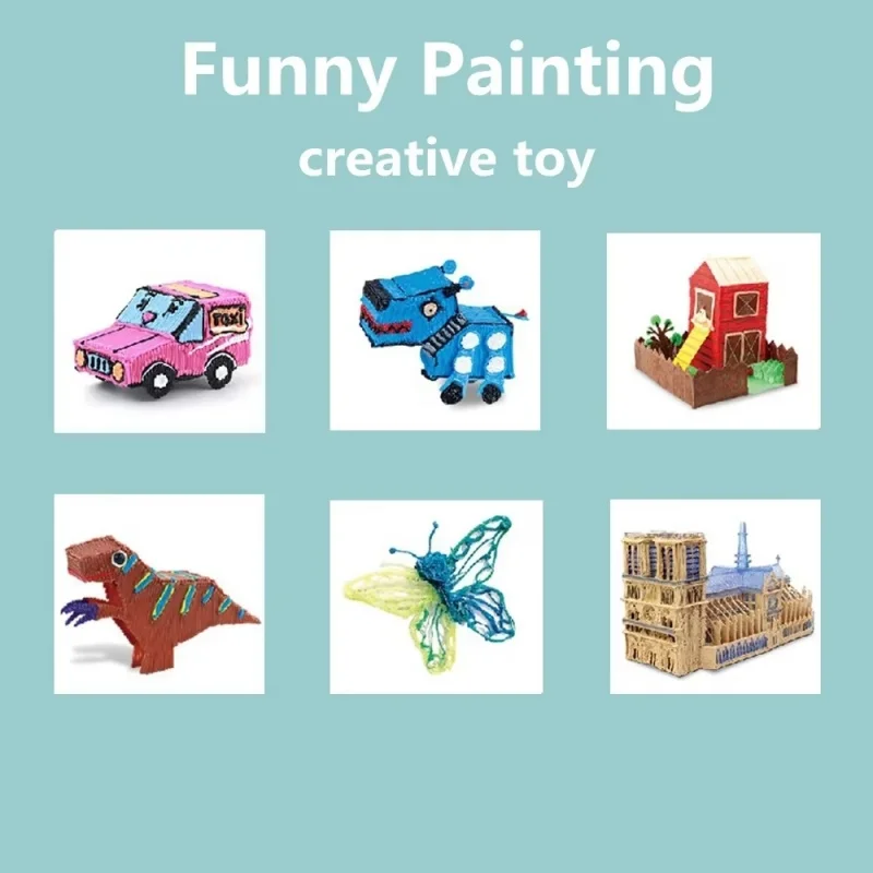 子供用3Dペン 創造的なおもちゃ DIY 3Dプリントペン  - 3D Printing Nylon Filament のレビューと価格