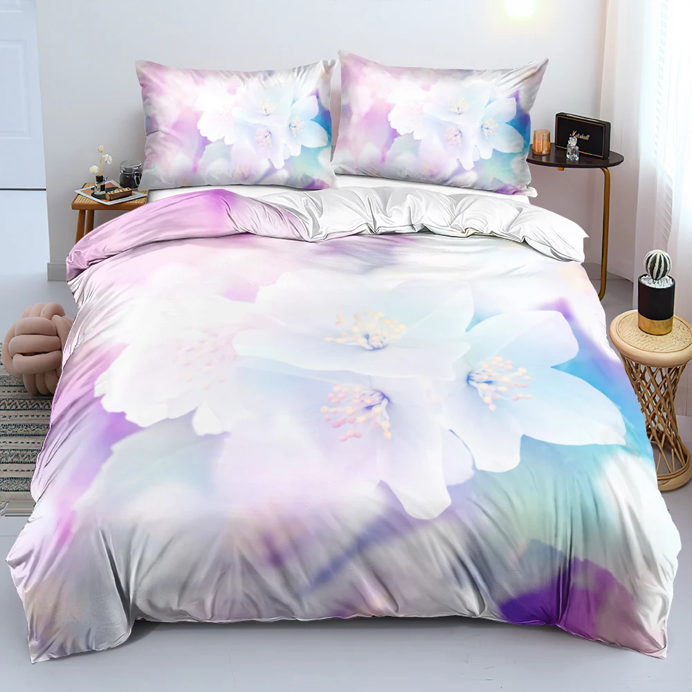3D デザイン花布団カバーセットベッドリネン寝具セットキルト - 3D Printing Quilting のレビューと価格